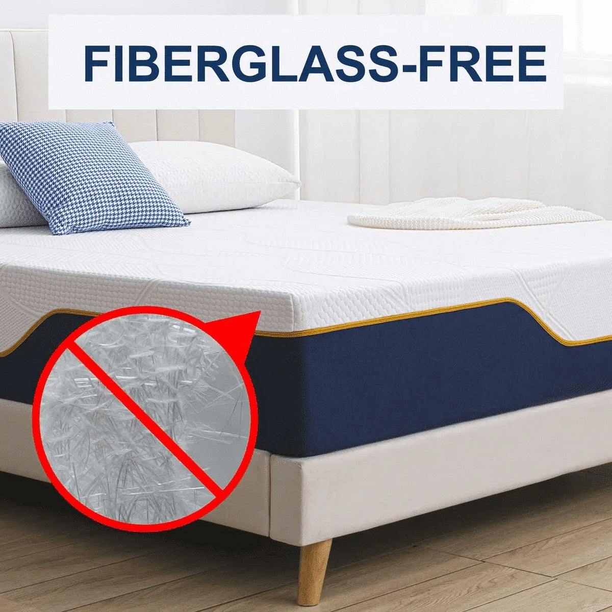 8 inch Twin Size Medium Gel Memory Foam Mattress T842517