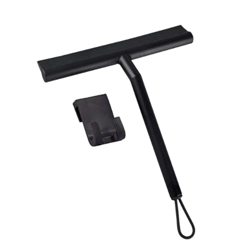 Glass Wiper Scraper Shower Squeegee with Silicone Holder O411873