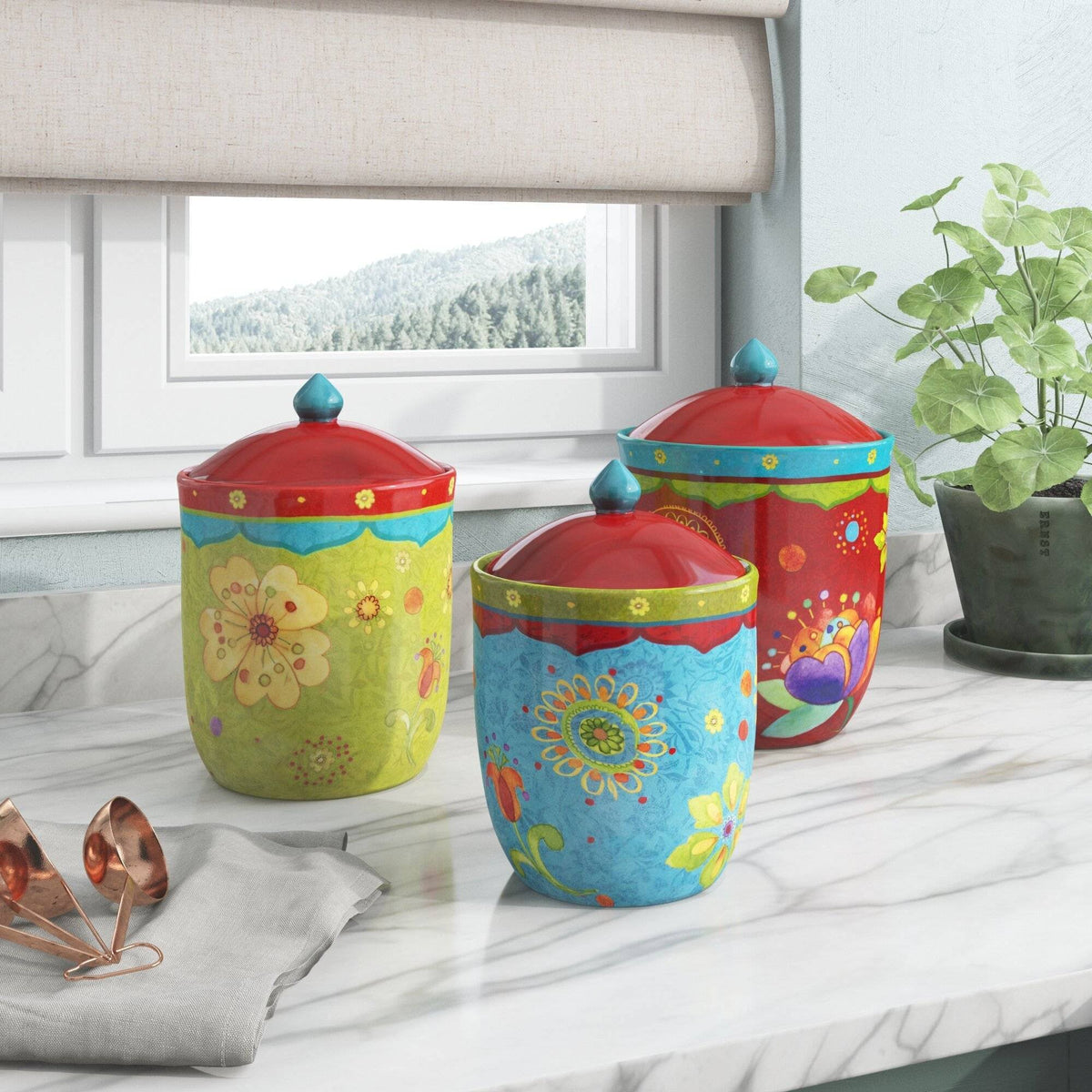 3 Piece Canister Set P91585