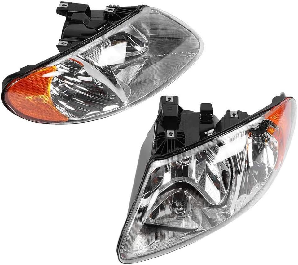 Headlight Assembly Pair with Bulbs B1464