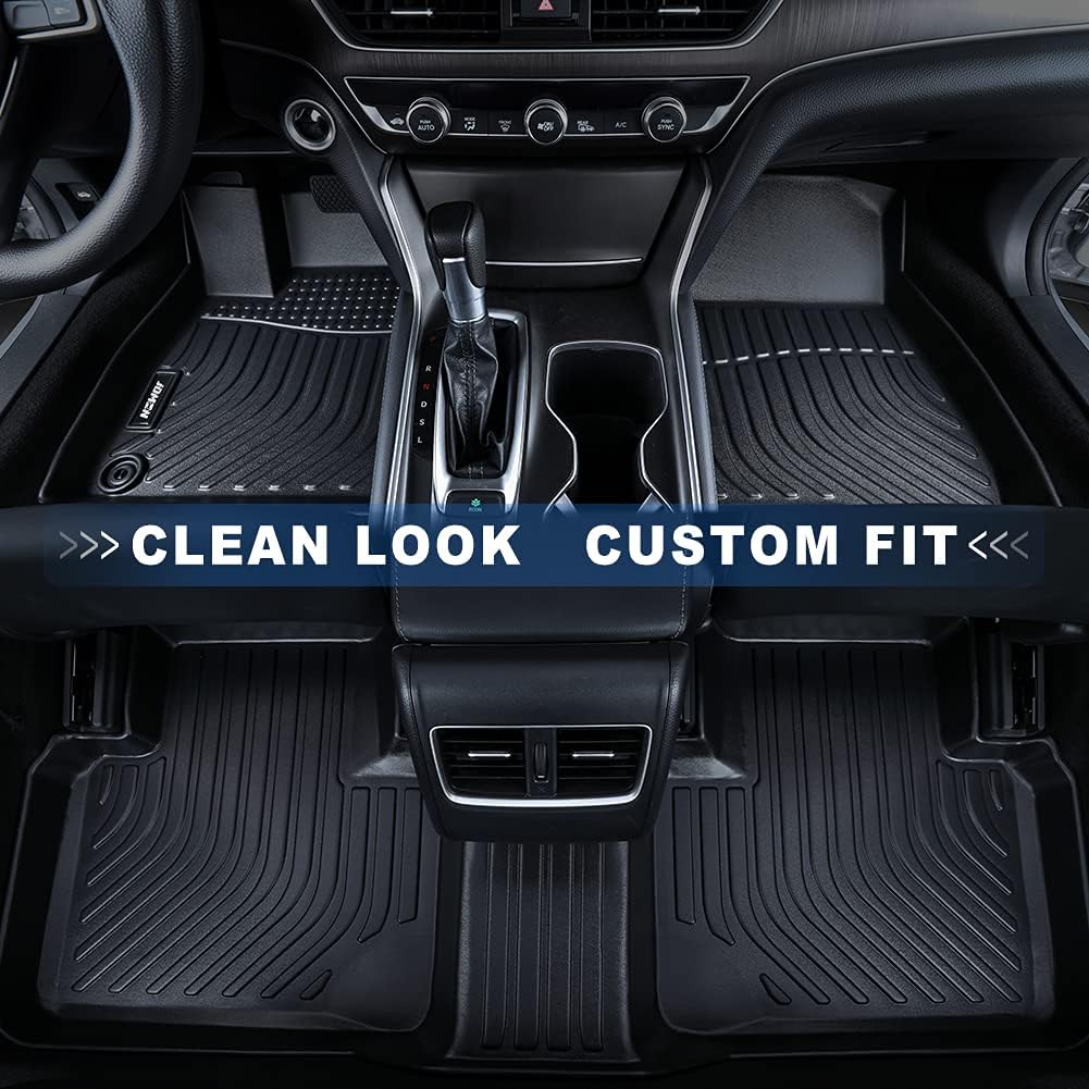 All Weather Floor Mats 3 Row Black Y319
