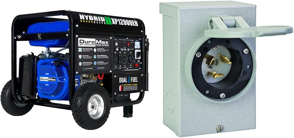 Dual Fuel Portable Generator 10000 Watt Electric Start R29643