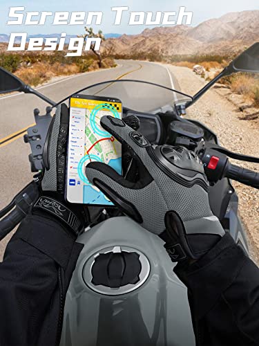 Breathable Mesh Motorcycle Gloves P8287