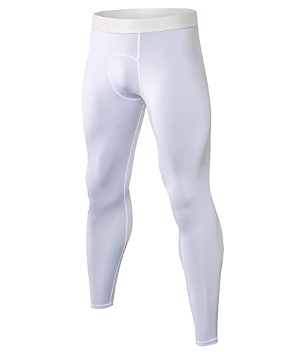 Men's Athletic Compression Pants Gym Leggings Workout Tights Sport Baselayer Running Yoga Football Basketball R6964