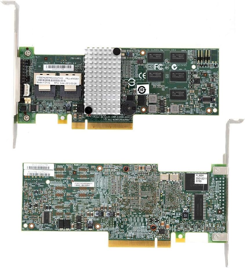 6 Gbps SAS/SATA RAID Controller Card Pack of 2 S3264