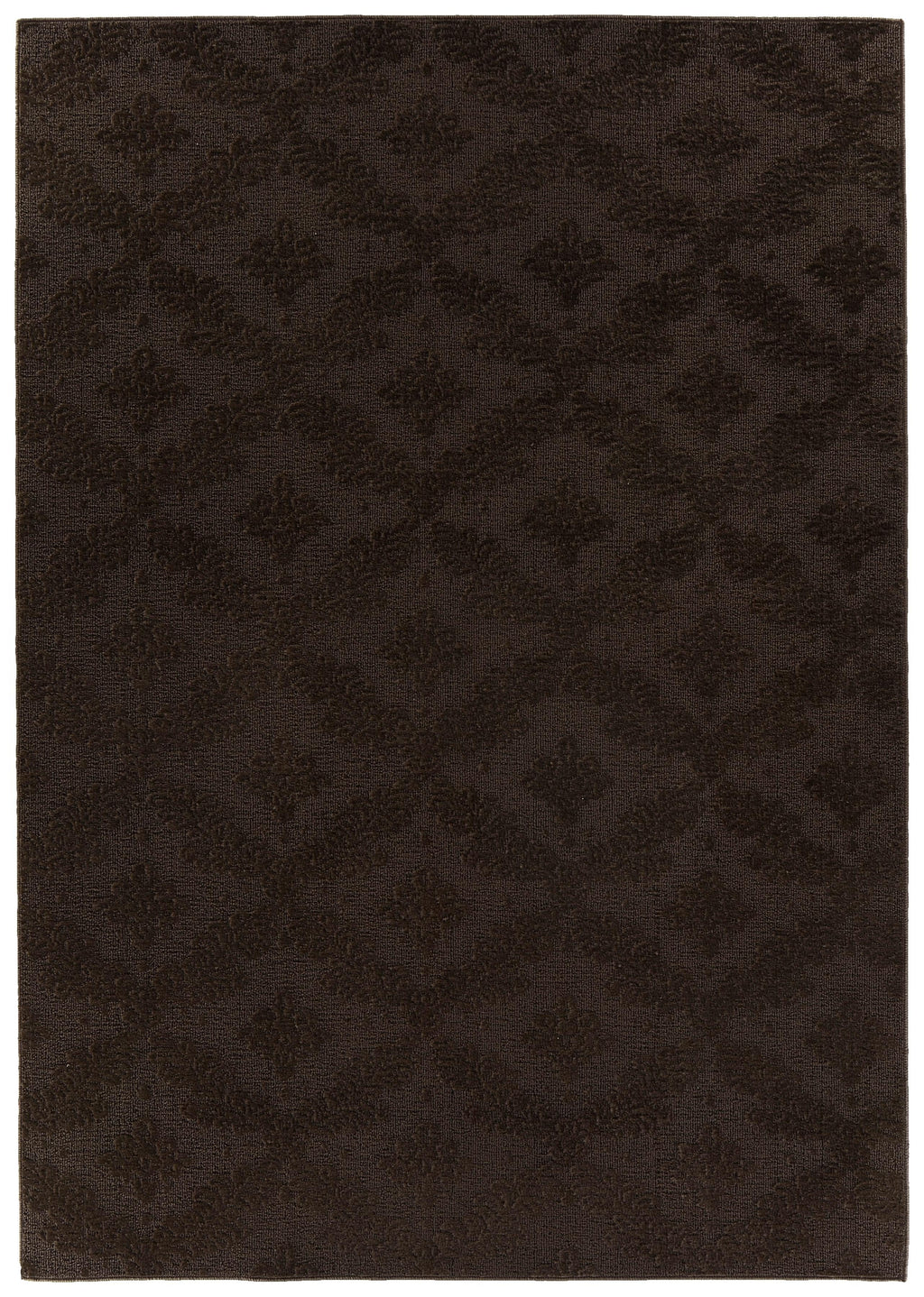 4 ft. x 6 ft. Indoor Throw Rug Mocha L127