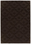 4 ft. x 6 ft. Indoor Throw Rug Mocha L127