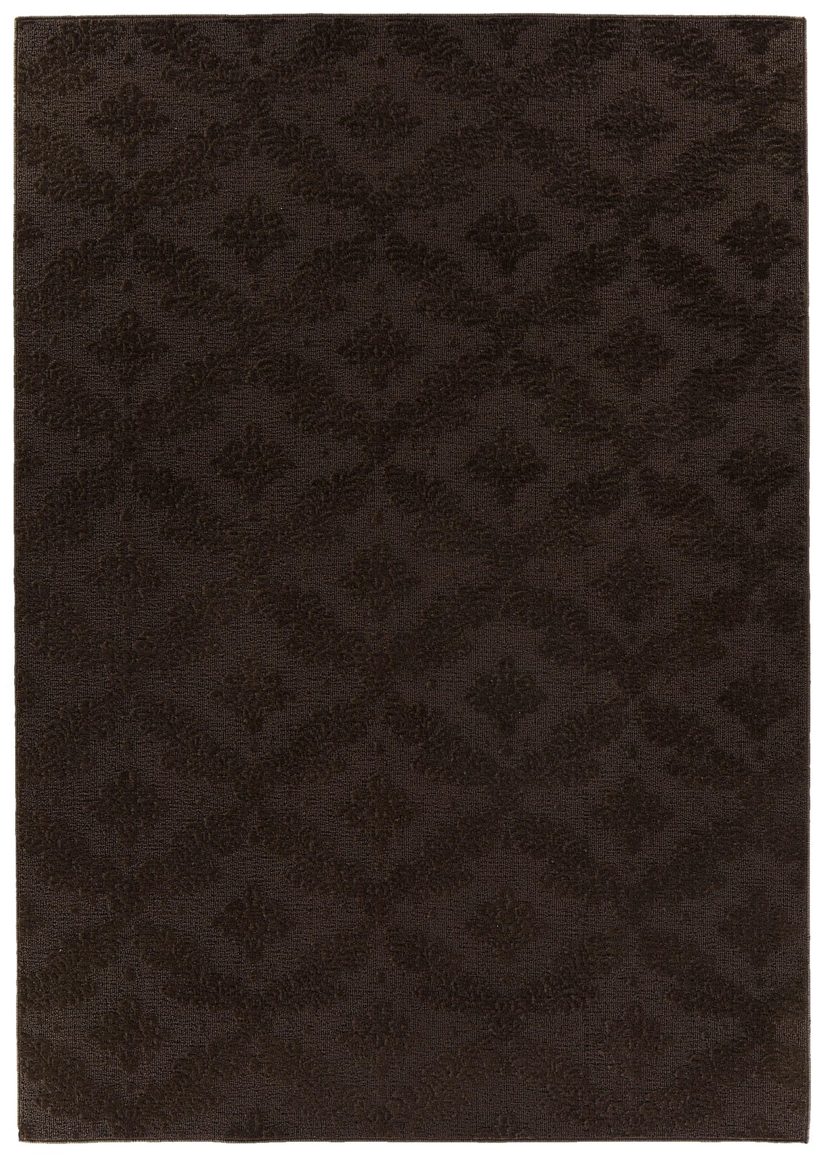 4 ft. x 6 ft. Indoor Throw Rug Mocha L127