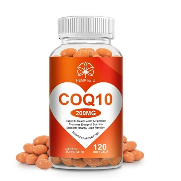 CoQ10 Vegetarian Softgels 600mg 120 Capsules X955