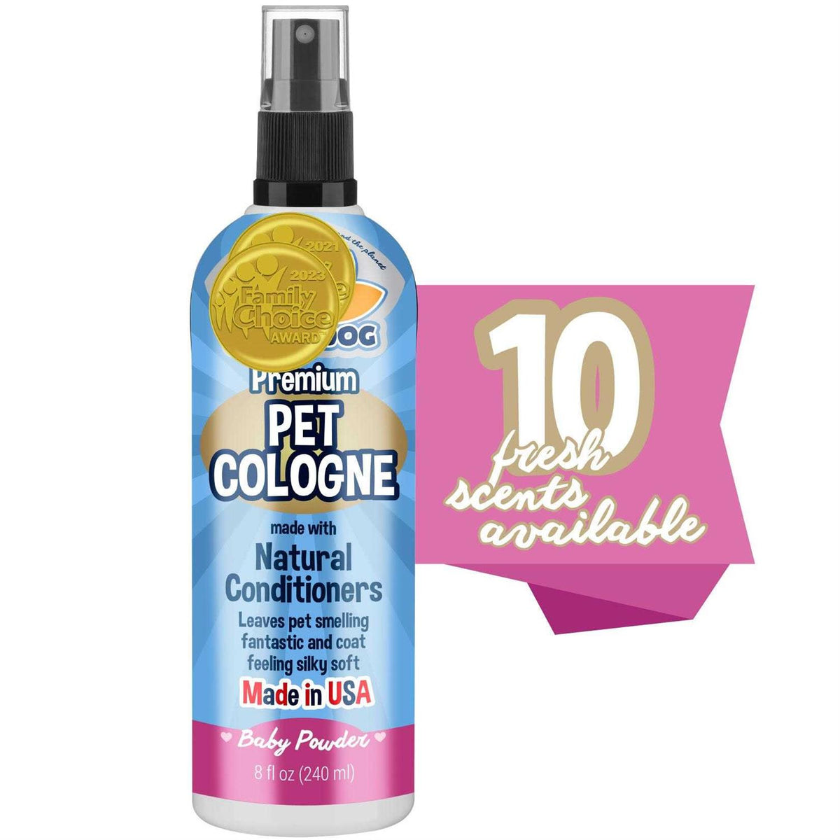 Natural Pet Cologne Body Spray for Dogs and Cats E569