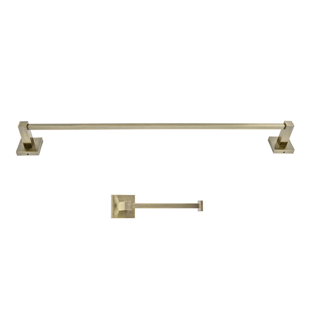 Bronze 2 Piece Bathroom Hardware Set T27733