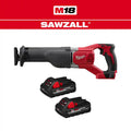 18V Cordless Reciprocating Saw with Two 3.0Ah Batteries F924