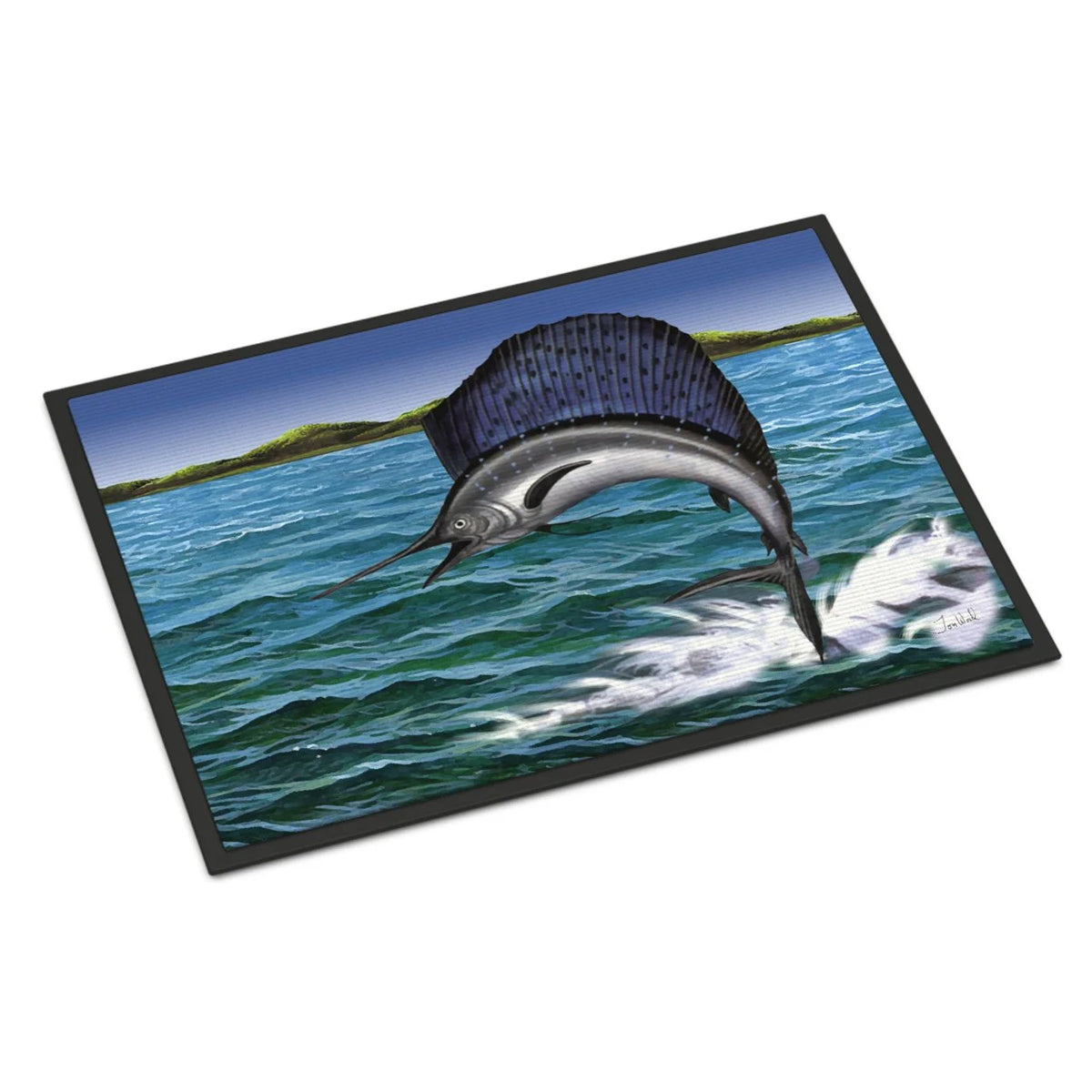 Blue Marlin 24x36 Doormat M916428