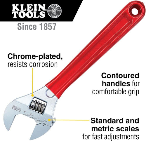 12-inch Pack of 2 Adjustable Drive Wrench M9857