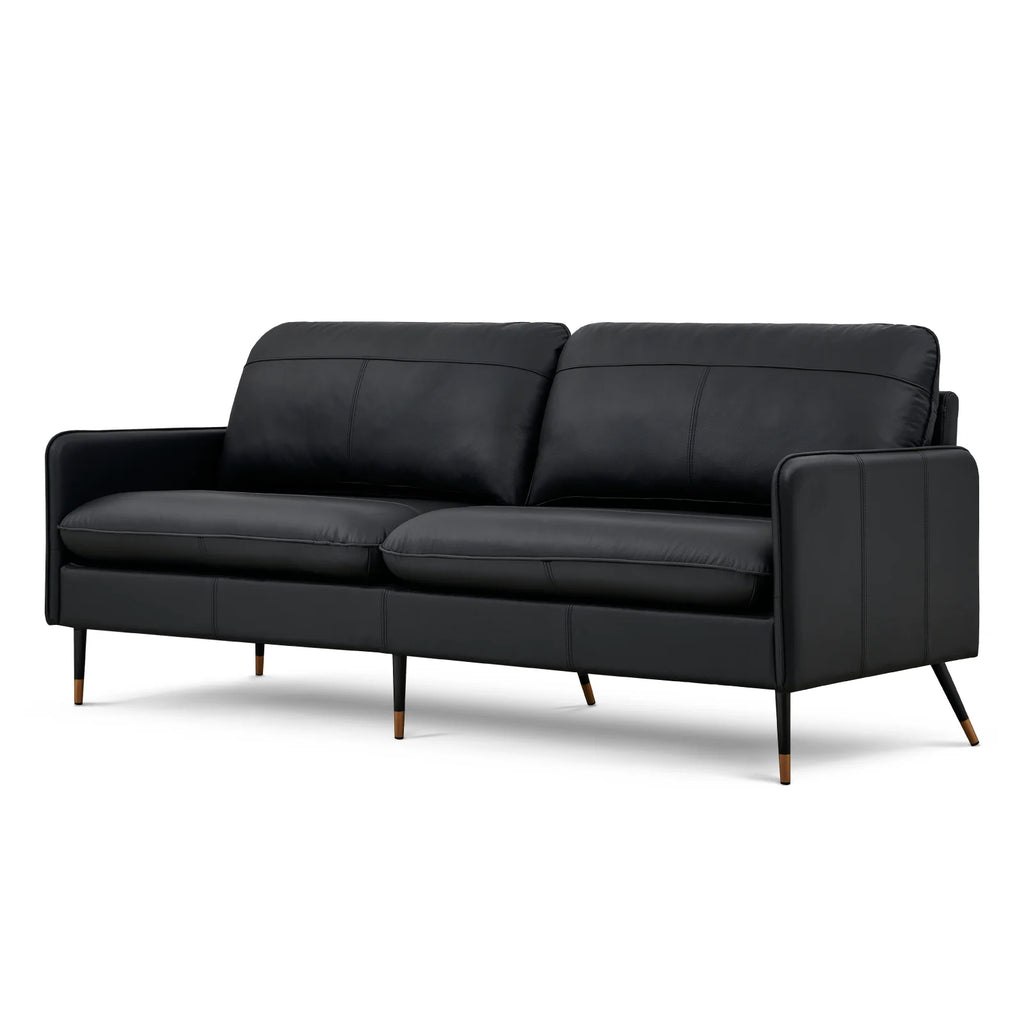 79" Genuine Leather 3 Seater Sofa G314591
