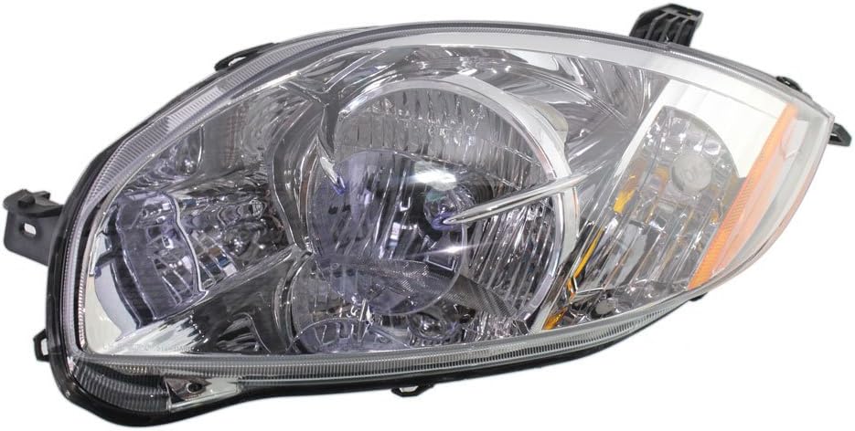 Headlight Set for 2007-2012 Mitsubishi Eclipse Halogen S15535