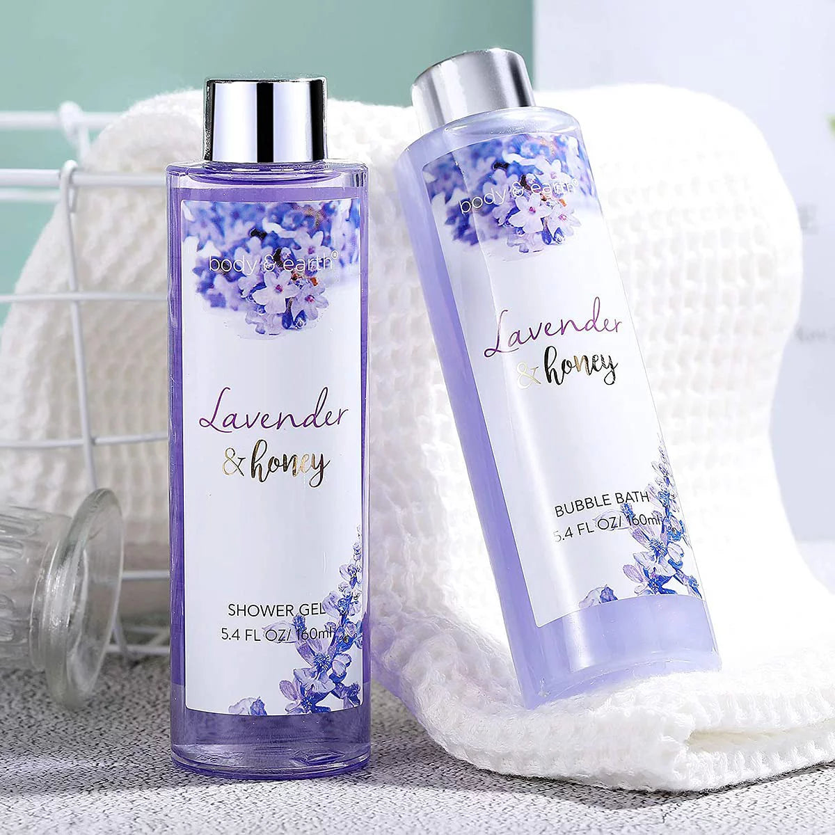 8 Pcs Lavender and Honey Spa Gift Sets X9901