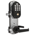 Z-Wave Interconnected Lockset with Push Button Deadbolt Q401024