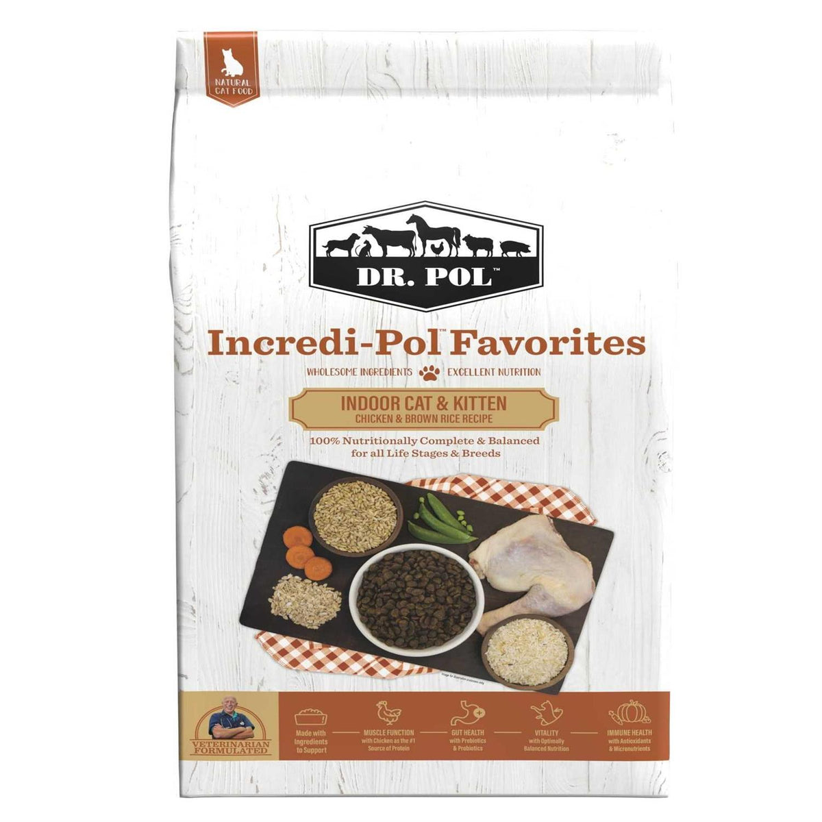 Chicken & Brown Rice Cat Food F250