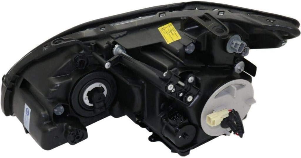 Head Light Assembly Passenger Side HID Type W887235