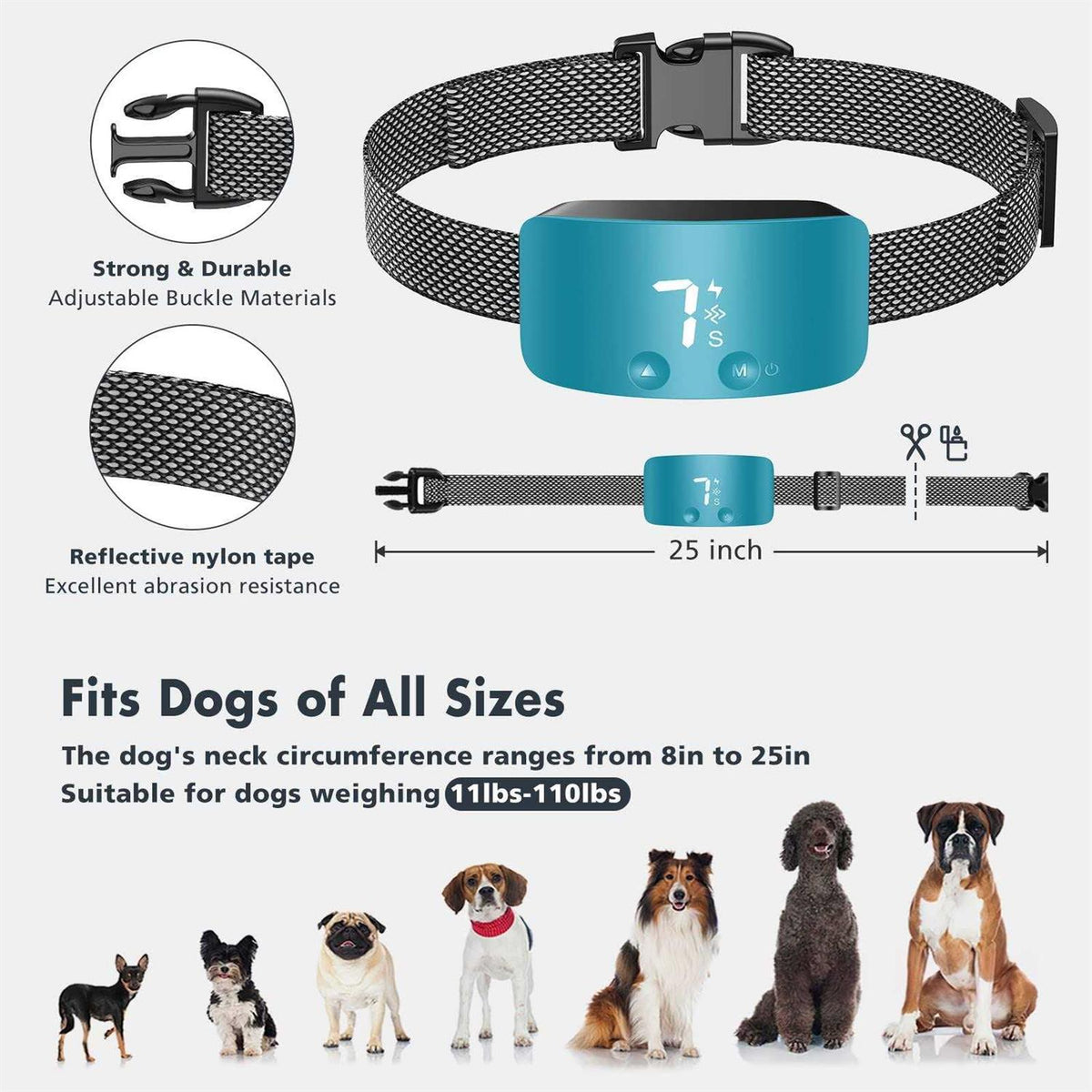 Rechargeable Anti Barking Training Collar X787999