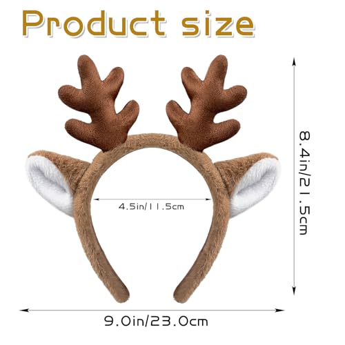 Reindeer Antlers Headband 2Pack X7875