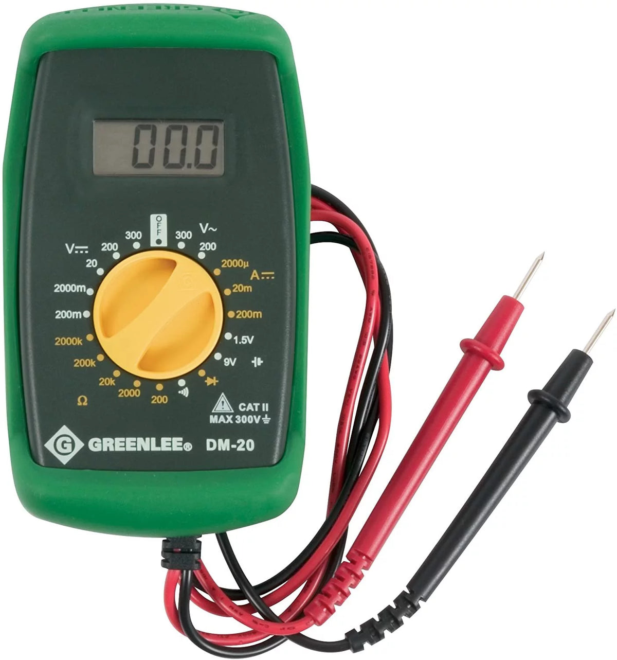 Manual Ranging Digital Multimeter with Test Lead D959156
