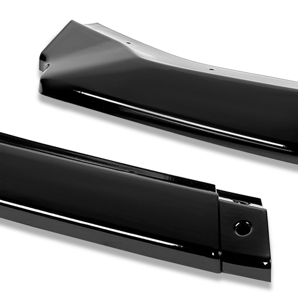 Gloss Black CS-Style Front Bumper Lip Guard Body Kit E885939