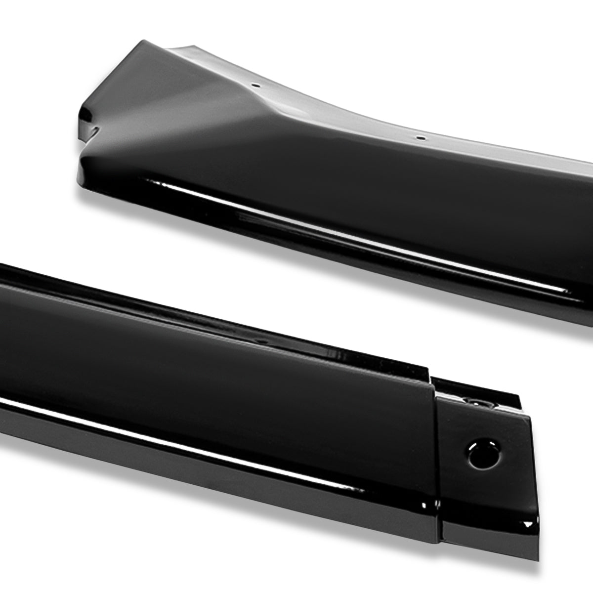 Gloss Black CS-Style Front Bumper Lip Guard Body Kit E885939