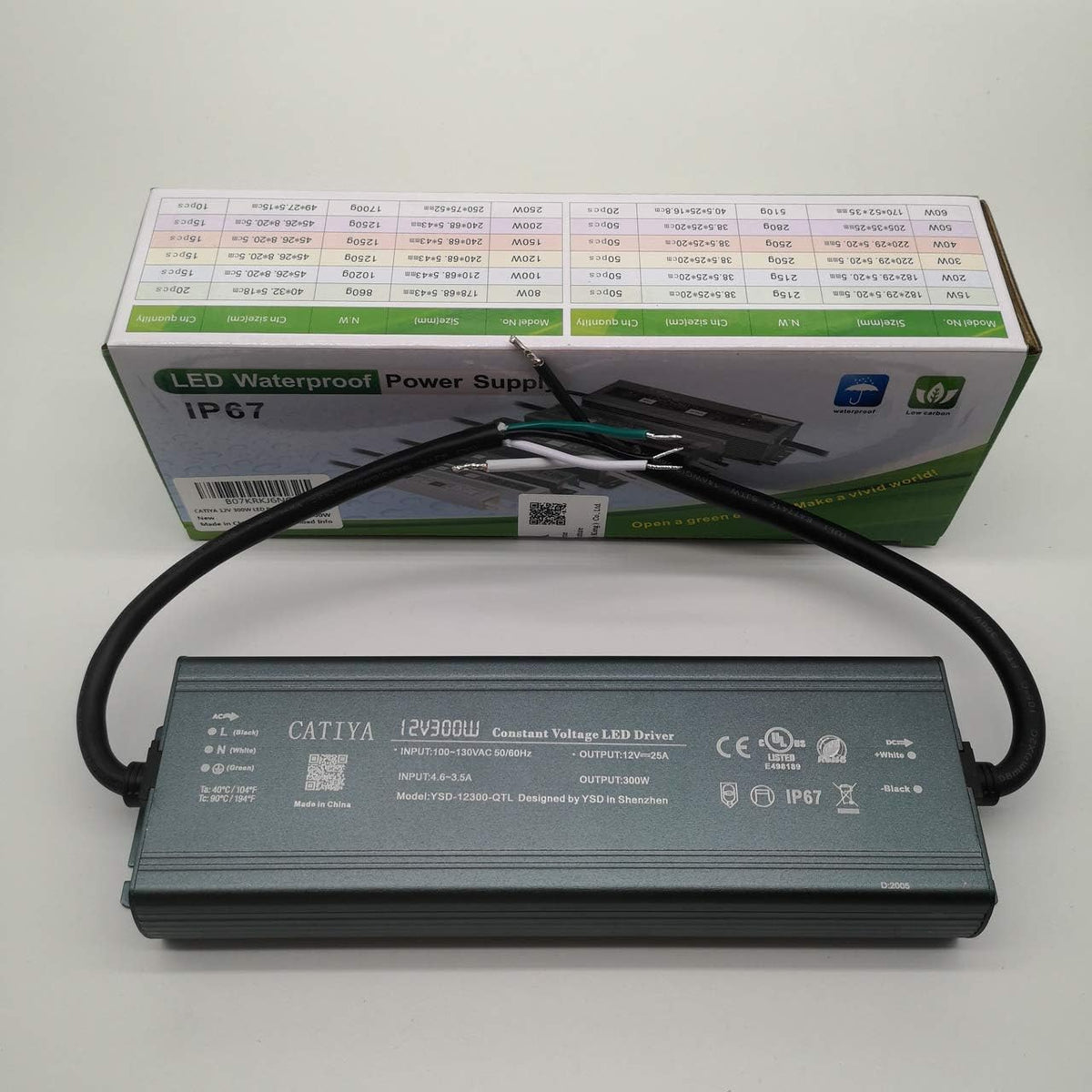 12V 300W Waterproof LED Driver C91159