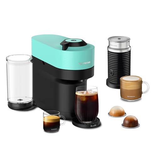 Red Nespresso Machine with Milk Frother R571185