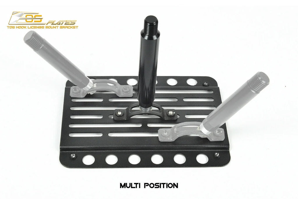 Front Bumper Tow Hook License Plate Relocator Mount Bracket L666577