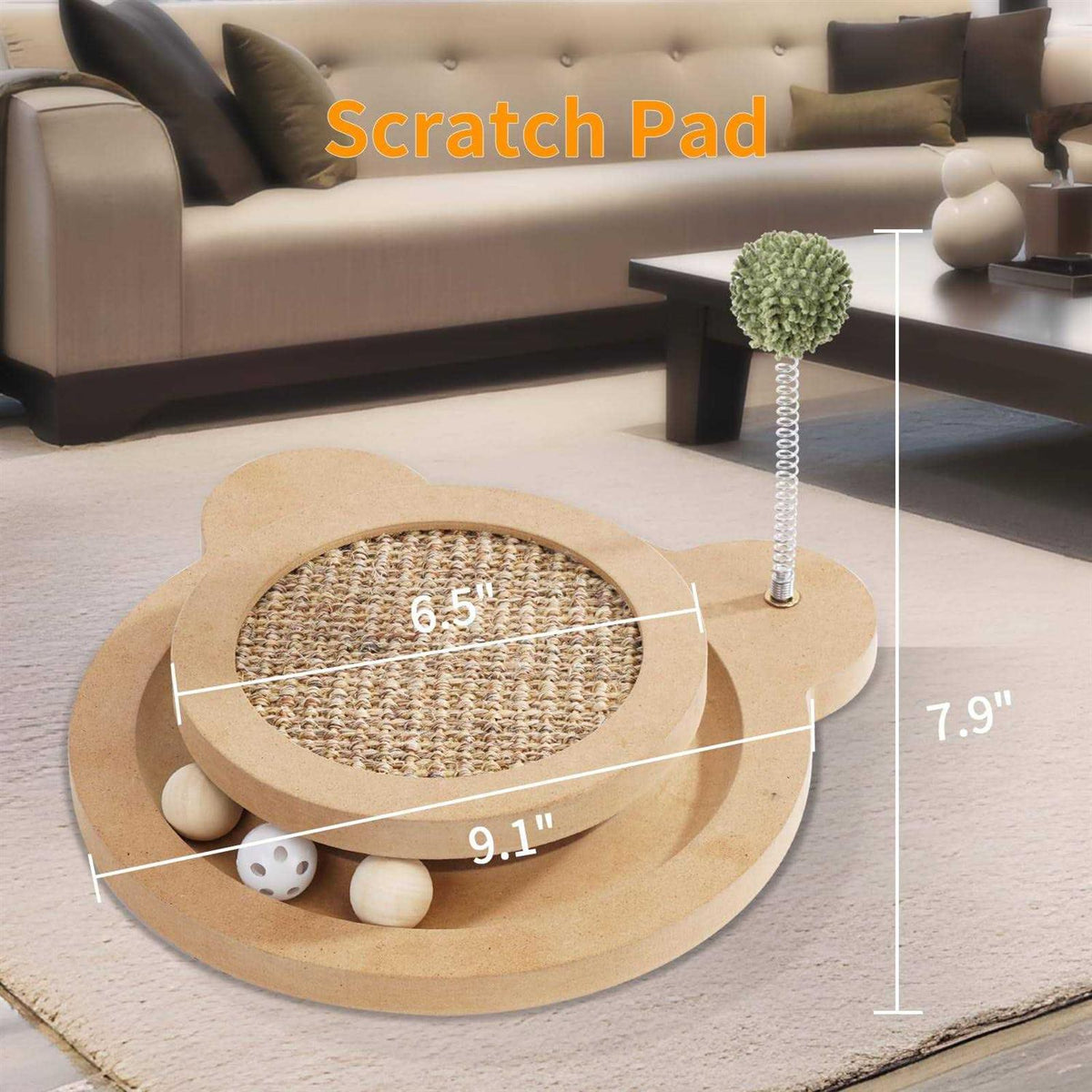 Cat Scratcher 3 In1 Cat Toys H405319