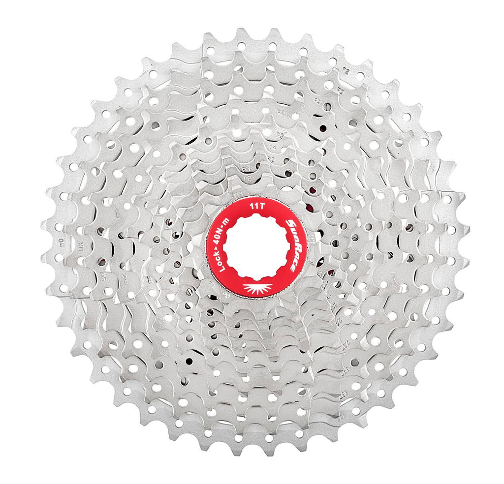 Silver 10 Speed Cassette 11-40t X661
