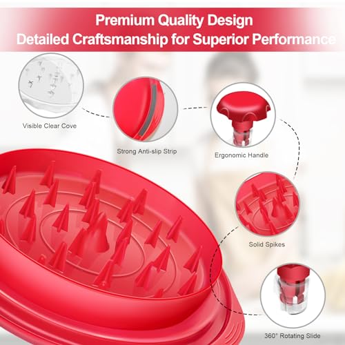 Large Chicken Breast Shredder Tool with Ergonomic Handle, BPA Free W806213