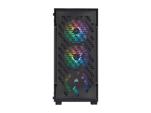 Black ATX Mid-Tower Smart Case T730