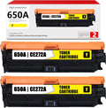 Remanufactured Toner Cartridge 2 Pack Yellow K7191