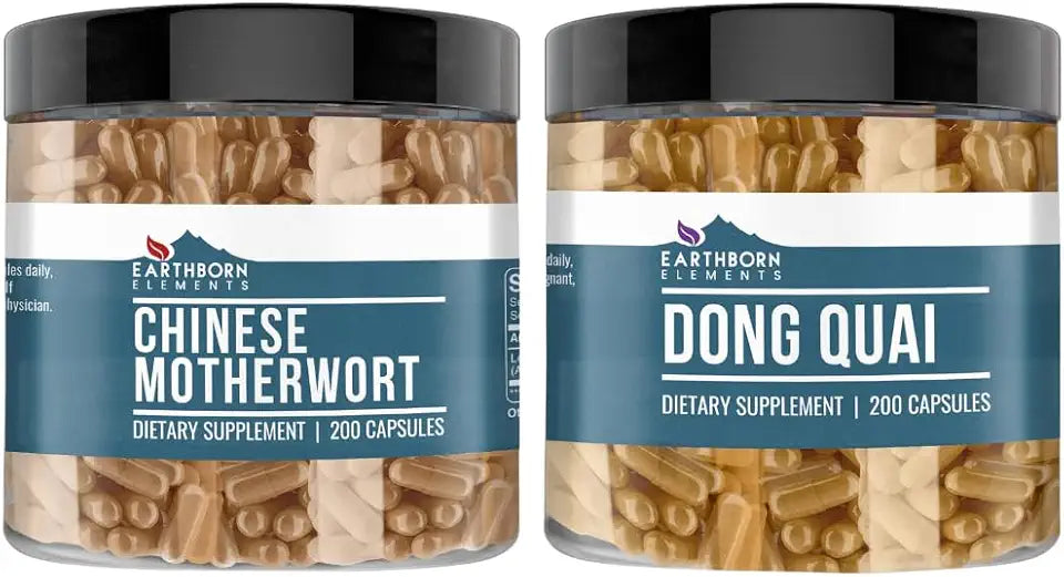 Chinese Motherwort & Dong Quai Capsules 200 Capsules T81849
