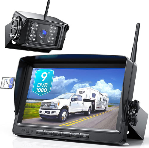 1080P 5 Wireless Backup Camera System with 5-inch Monitor and Rear View Camera M757659