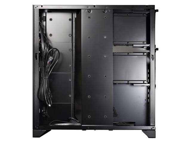 Black Tempered Glass E-ATX Case L118