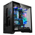Black Tempered Glass E-ATX Case L118