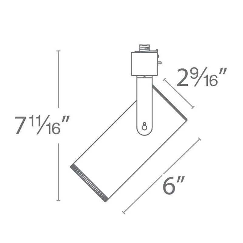 Silo LED Track Head S340387