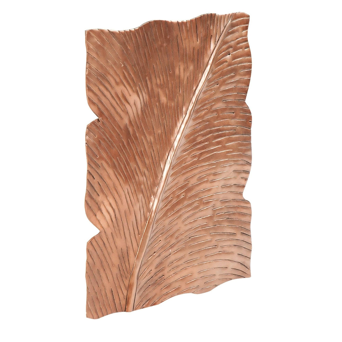 Square Leaf Wall Decor with Antique Silver T958318