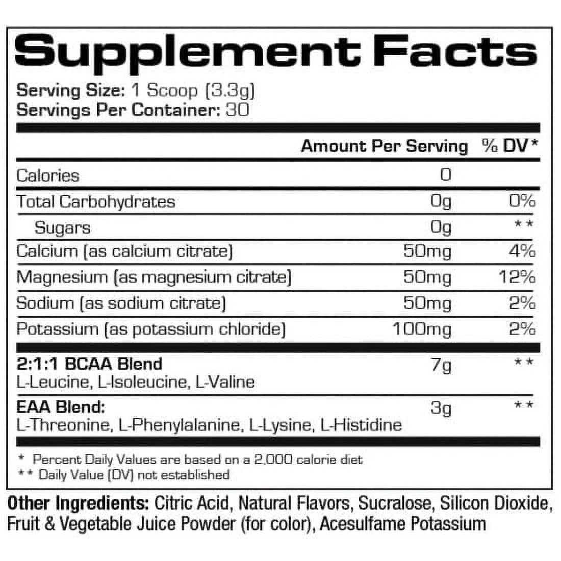 Blackberry Lemonade 30 Servings BCAA EAA Matrix V373