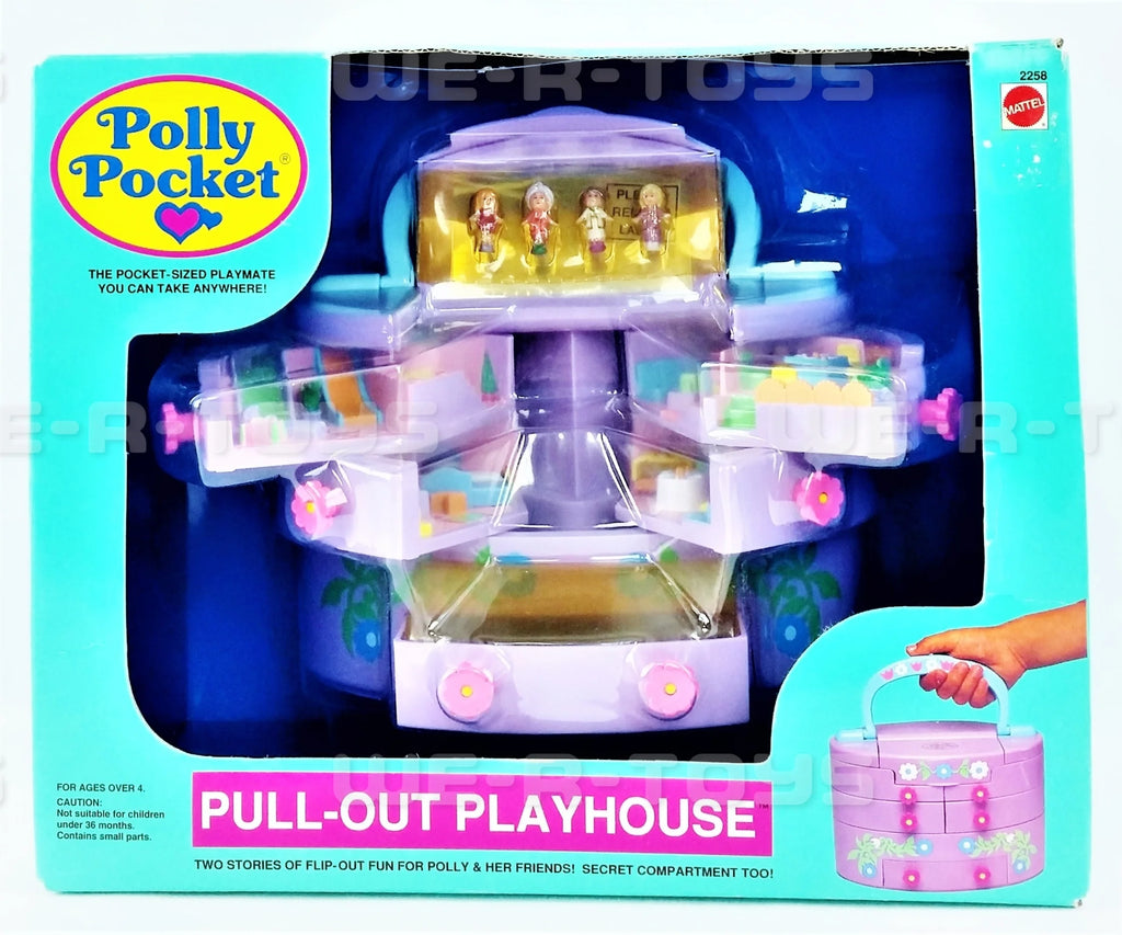 Polly Pocket Pull - Out Playhouse Playset I798314