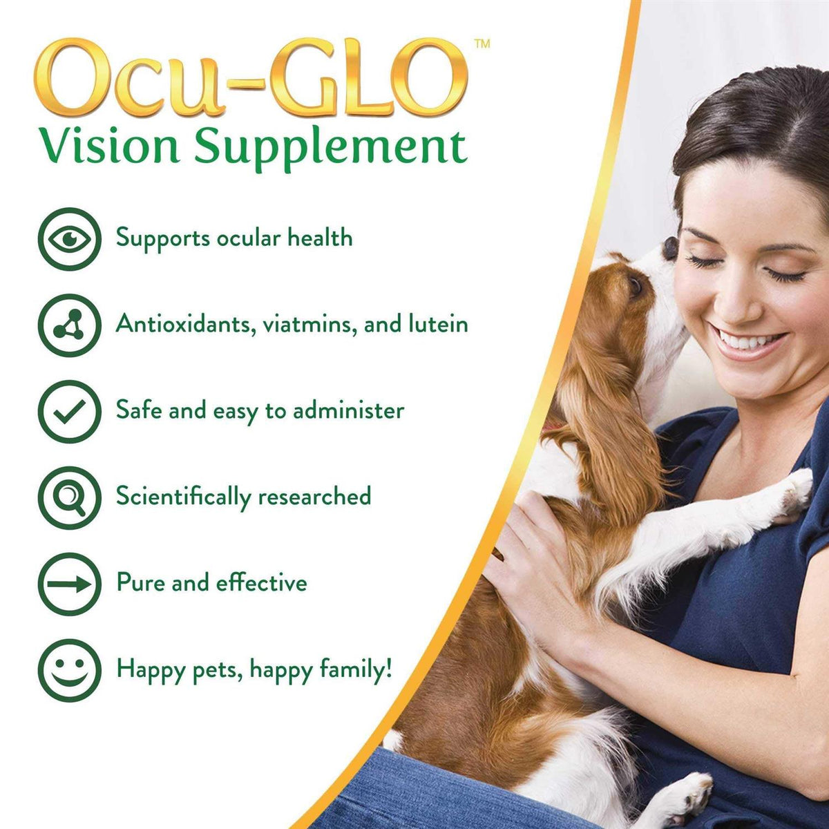 Vision Supplement Chewables for Dogs and Cats Z3802