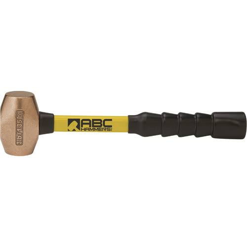 3 lb. Bronze/Copper Hammer with Fiberglass Handle O35818