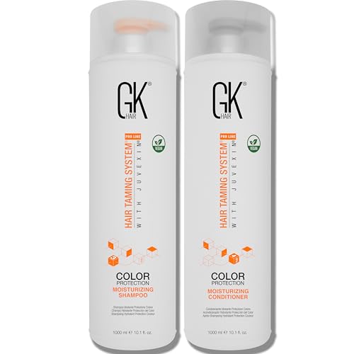 Moisturizing Shampoo and Conditioner Set Sulfate Paraben Dye Free 10.1 Fl Oz x 2 L51780