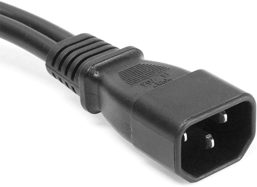 3Pack C14 to 2 x C13 Power Adapter Cable Cord 30cm O66413