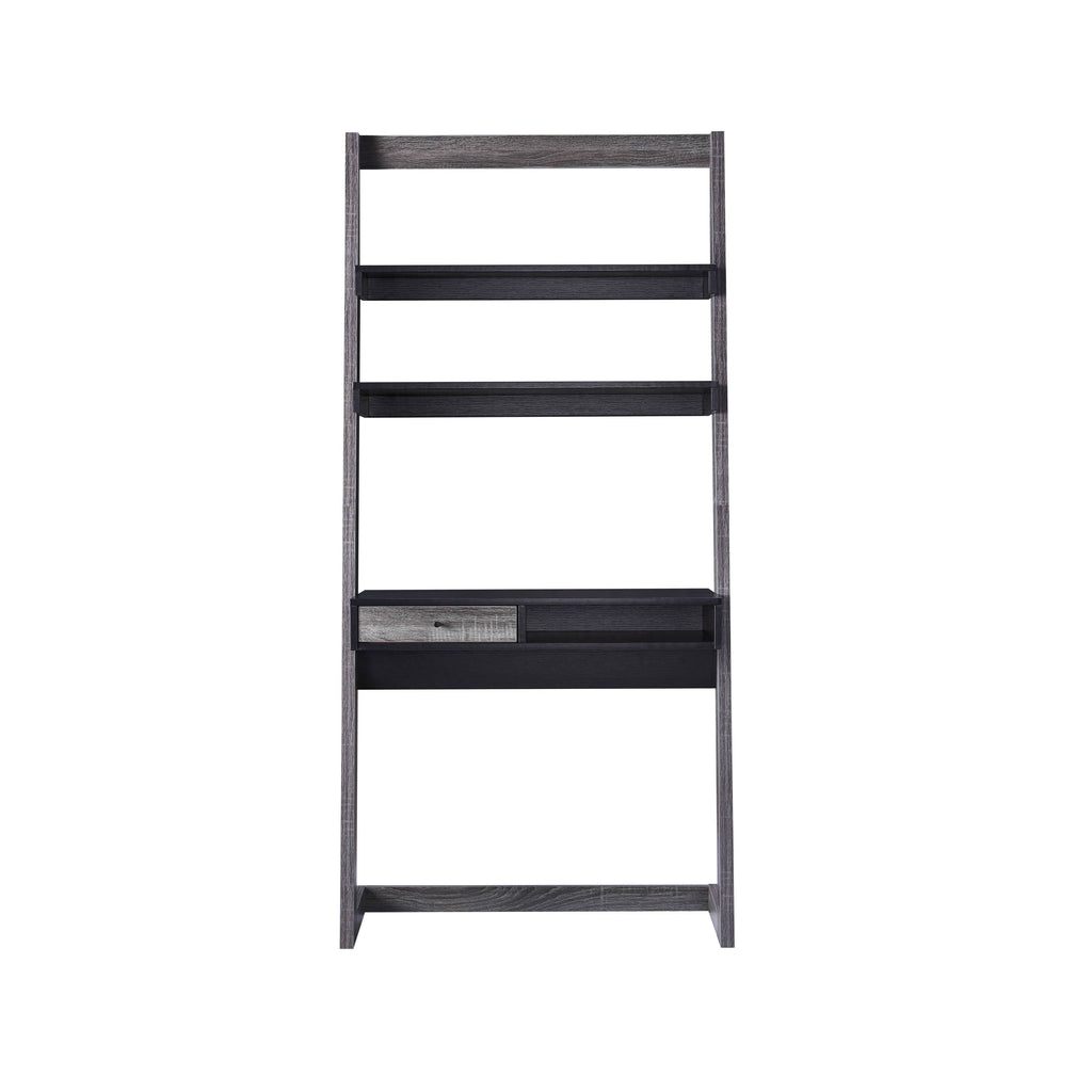 Contemporary 2-Tone 32-Inch Leaning Writing Desk T8511
